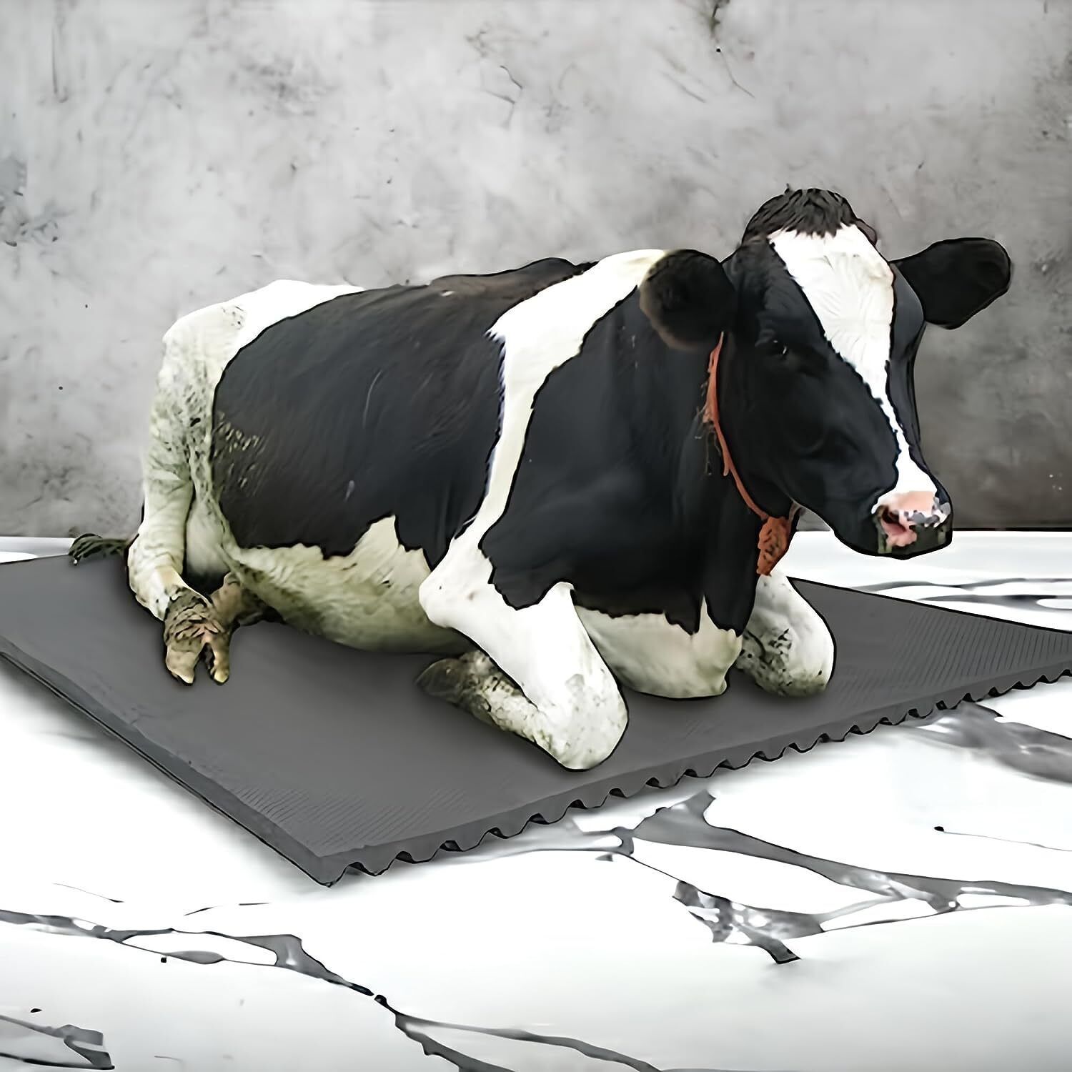 Animal Feeding Waterproof Rubber mat BPA Free for Cow, Buffalo, BLACK Cow, Hamster, Dog, Guinea Pig, Miniature Pig Pet Mat-image-29