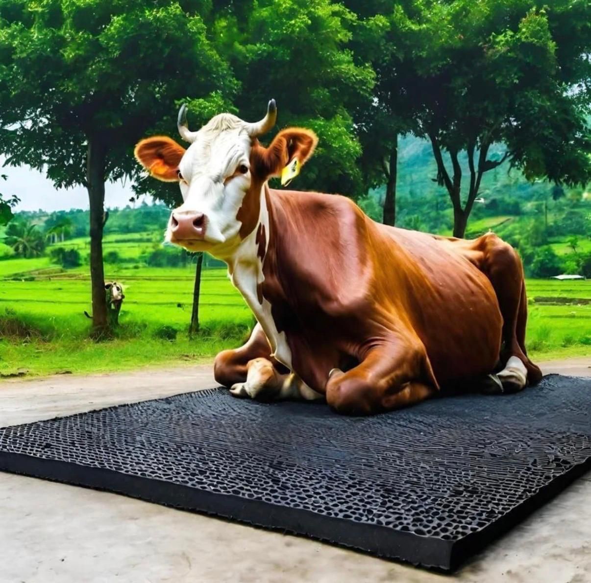 ginti DairyFlex Pro Cow Mat Durable and Hygienic Flooring Cat, Cow, Dog, Guinea Pig, Hamster, Miniature Pig, Rabbit, Tortoise Pet Mat-picture-12