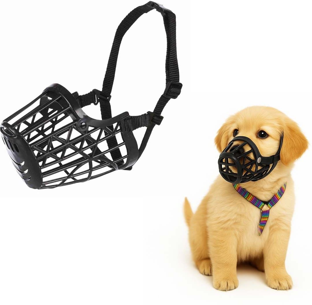 3No Adjustable Strap Muzzle Pet Safety & Comfort - Perfect for Small-Sized Dogs Small Other Dog Muzzle-image-16