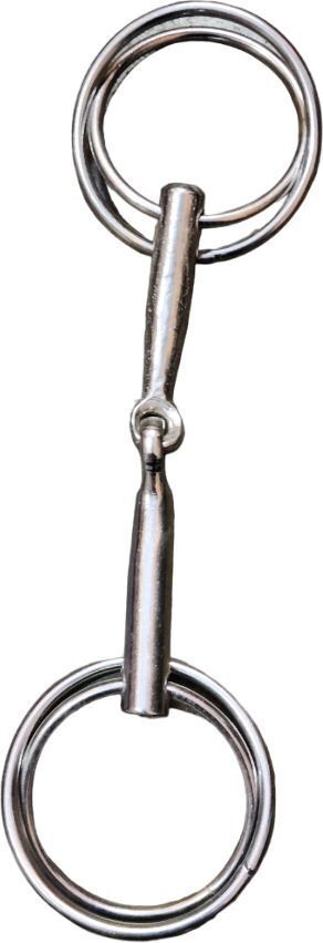 Horse Snaffle Bit Mouth Guard Full Size Medium Ring Horse Muzzle