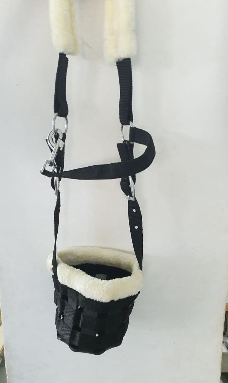 SKM Grazing Muzzle Nylon Medium Other Horse Muzzle