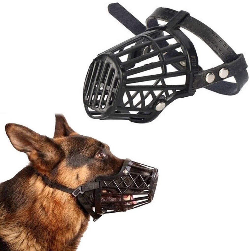 petjoy Square Adjustable Strap Safe Muzzle - Ensure Pet Safety and Comfort Medium Strips Dog Muzzle-picture-17