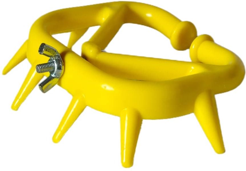 r k enterprises Adjustable Calf Nose Weaner Medium Ring Horse Muzzle-picture-20