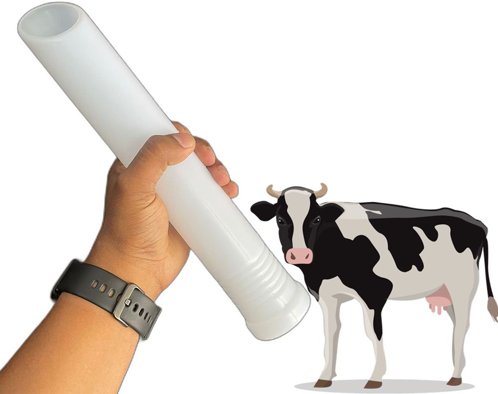 cj farms and agritech Oral Drenching Pipe for Cow,Horse and Buffalo 350 ml Pet Nursing Kit-picture-15