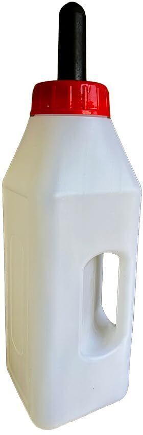 cj farms and agritech 2.5 L Calf Milk Feeding Bottle with 1 Food Grade Nipples Pet Nursing Kit-picture-2