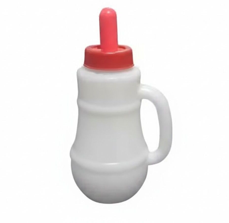 Calf Milk Feeding Bottle with Food Grade Quality Nipple FOR COW BABY 2.5L Pet Nursing Kit-image-3