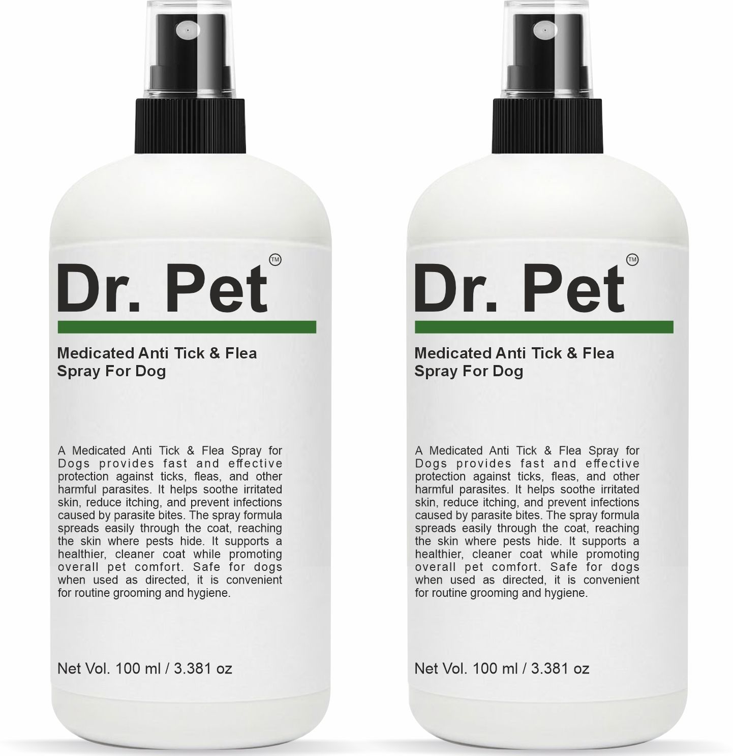 Dog Anti Tick Flea Spray Shampoo Combo 100 ML Medicated Care Safe Grooming Wash Flea and Tick Herbal Natural Dog Shampoo-image-39