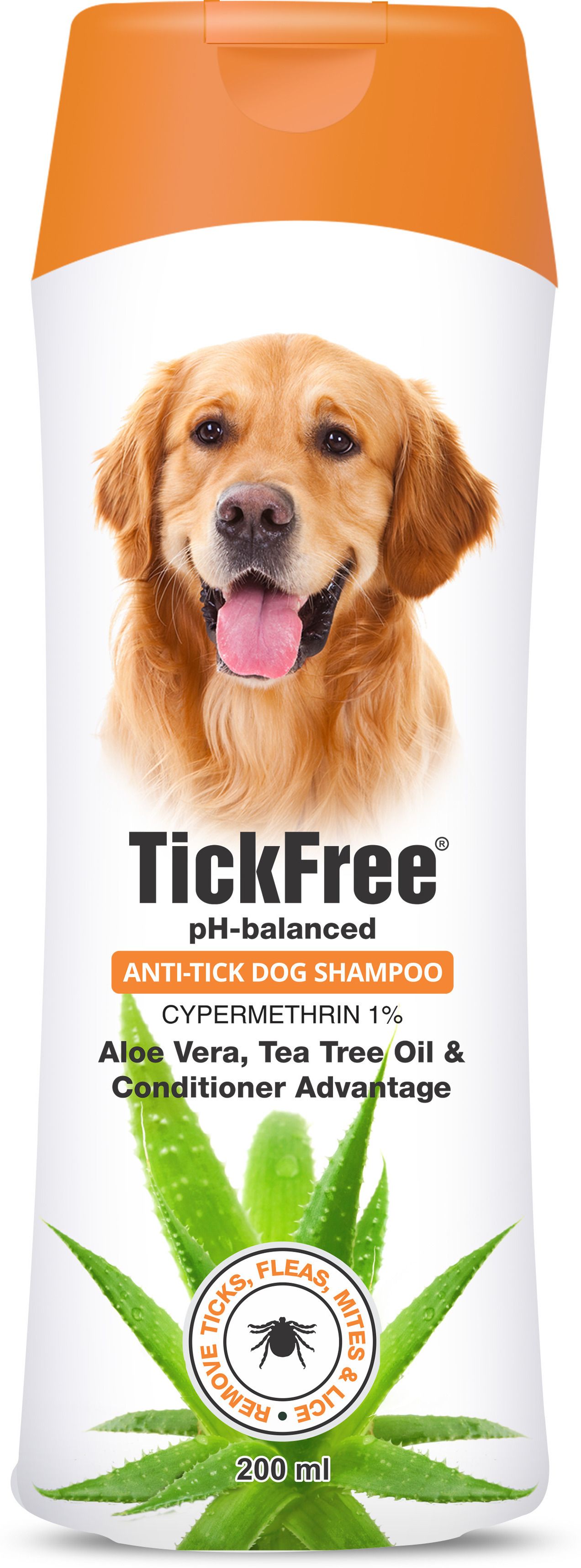 Anti Tick Dog Shampoo 200 ML Flea and Tick Tea Tree Oil and Conditioner Advantage Dog Shampoo
