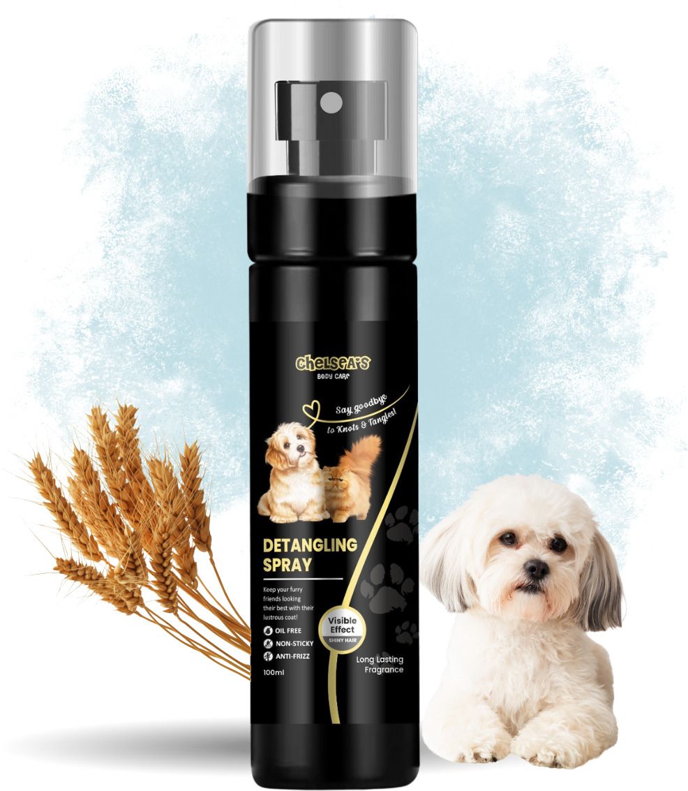 Detangling Spray For Shih Tzu Dog | Oil Free, Anti Frizz, Tangle-Free Coats Conditioning Long Lasting, Dog Friendly Fragrance Dog Shampoo-image-44