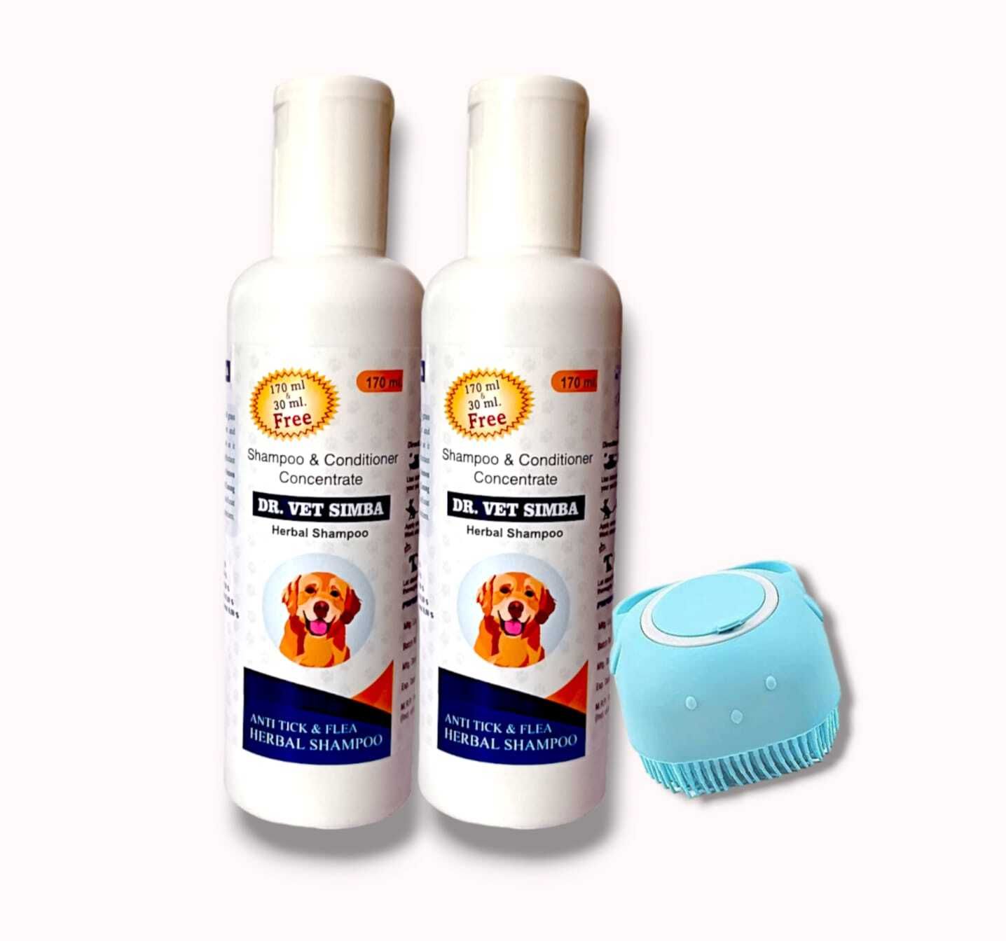 himalayan lifesciences Dr Vet Simba Herbal shampoo conditioner Dog Shampoo Anti-dandruff, Anti-fungal, Anti-itching, Anti-parasitic Natural Dog Shampoo-picture-25