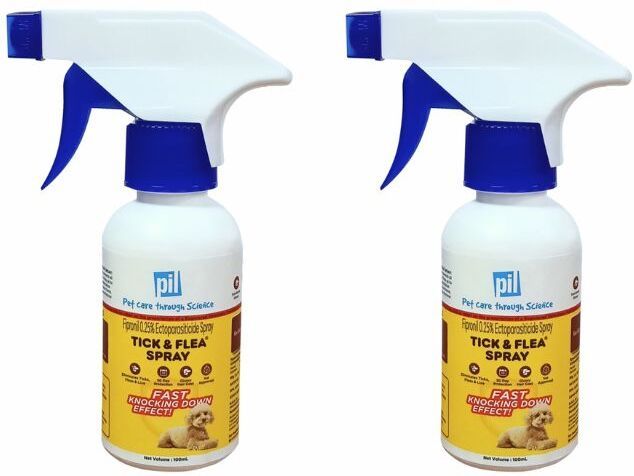 Tick and Flea Spray (Pack Of 2) Flea and Tick Unscented Cat, Dog Shampoo-image-36