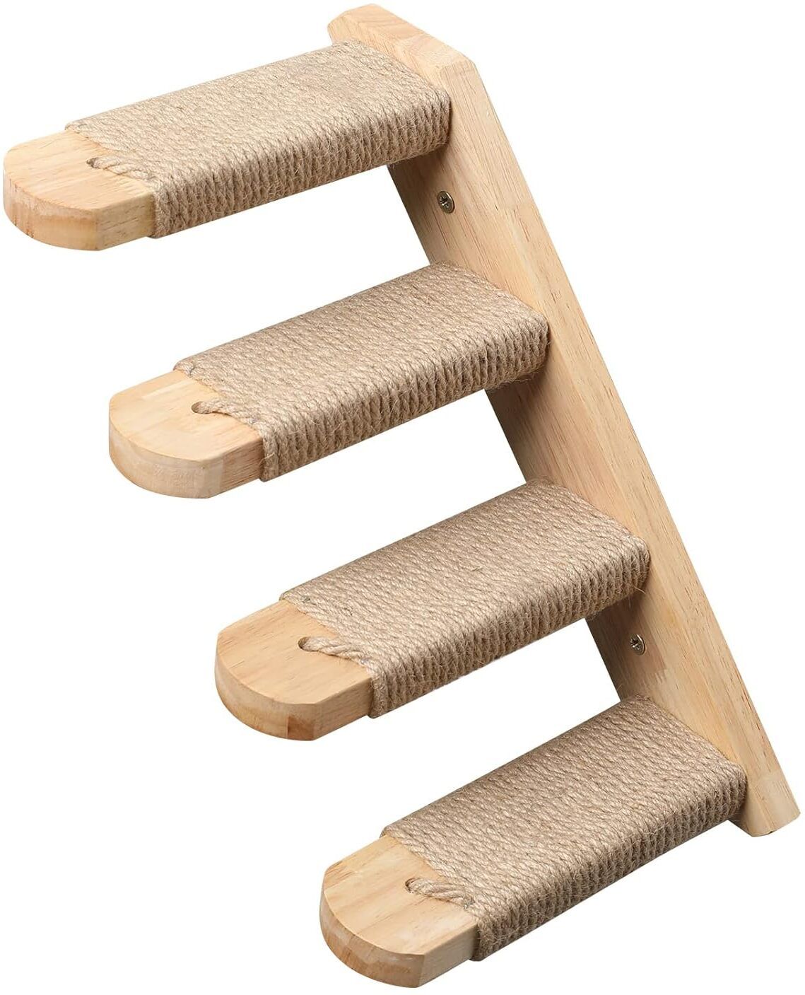 parner Cat Climbing Four Step Cat Stairway Jute Scratch (Right to Left Layout) Pet Stair Ramp-picture-40