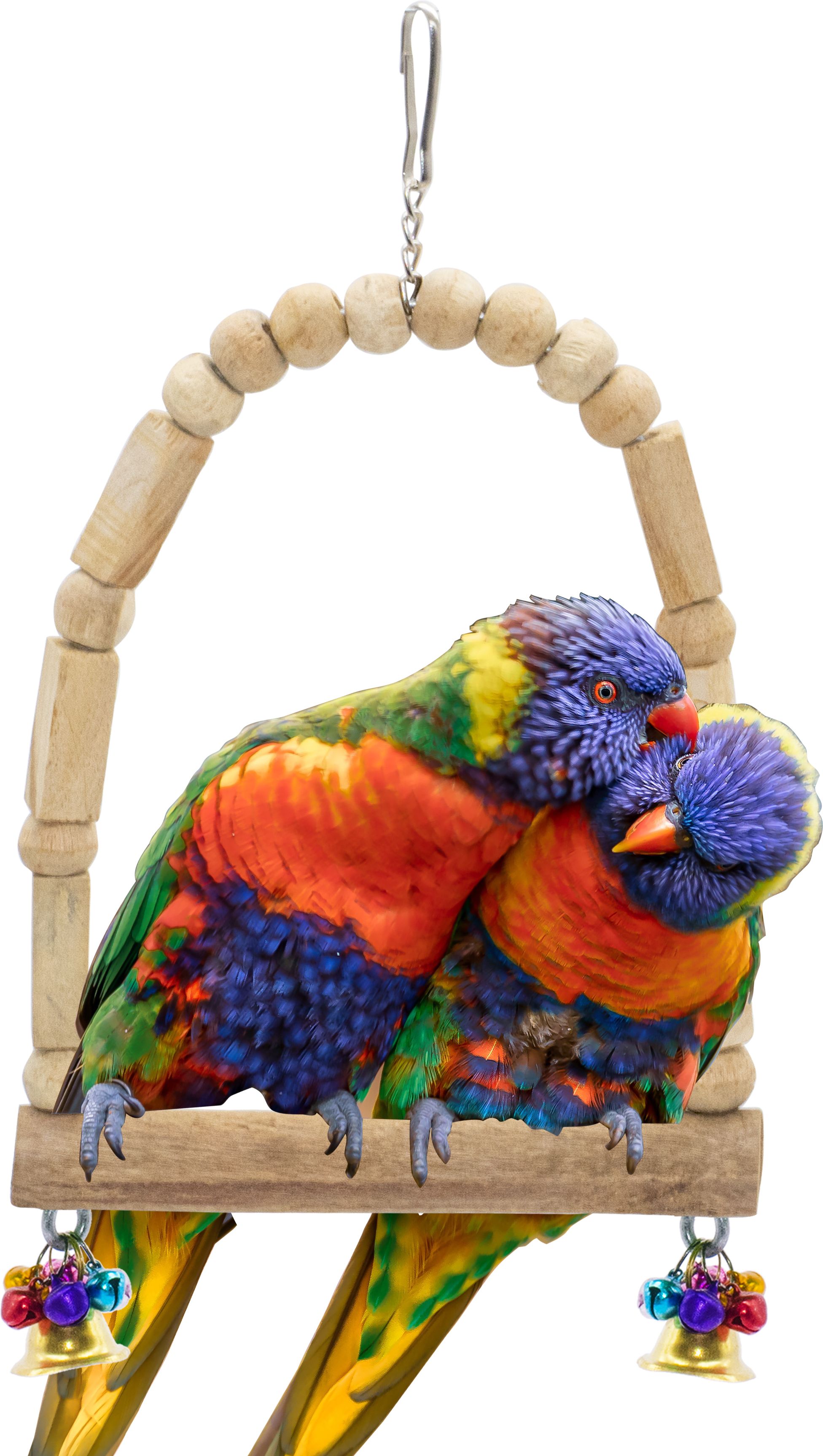 greenbirds TOYS Wooden Perch For Birds Toy Parrots, Budgies, Cockatiel, Love Birds, Finches Wooden Chew Toy, Training Aid, Perch For Bird-picture-47