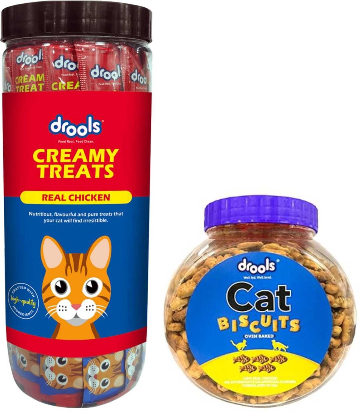 drools Cat biscuit & Creamy treat Chicken Cat Treat-picture-46