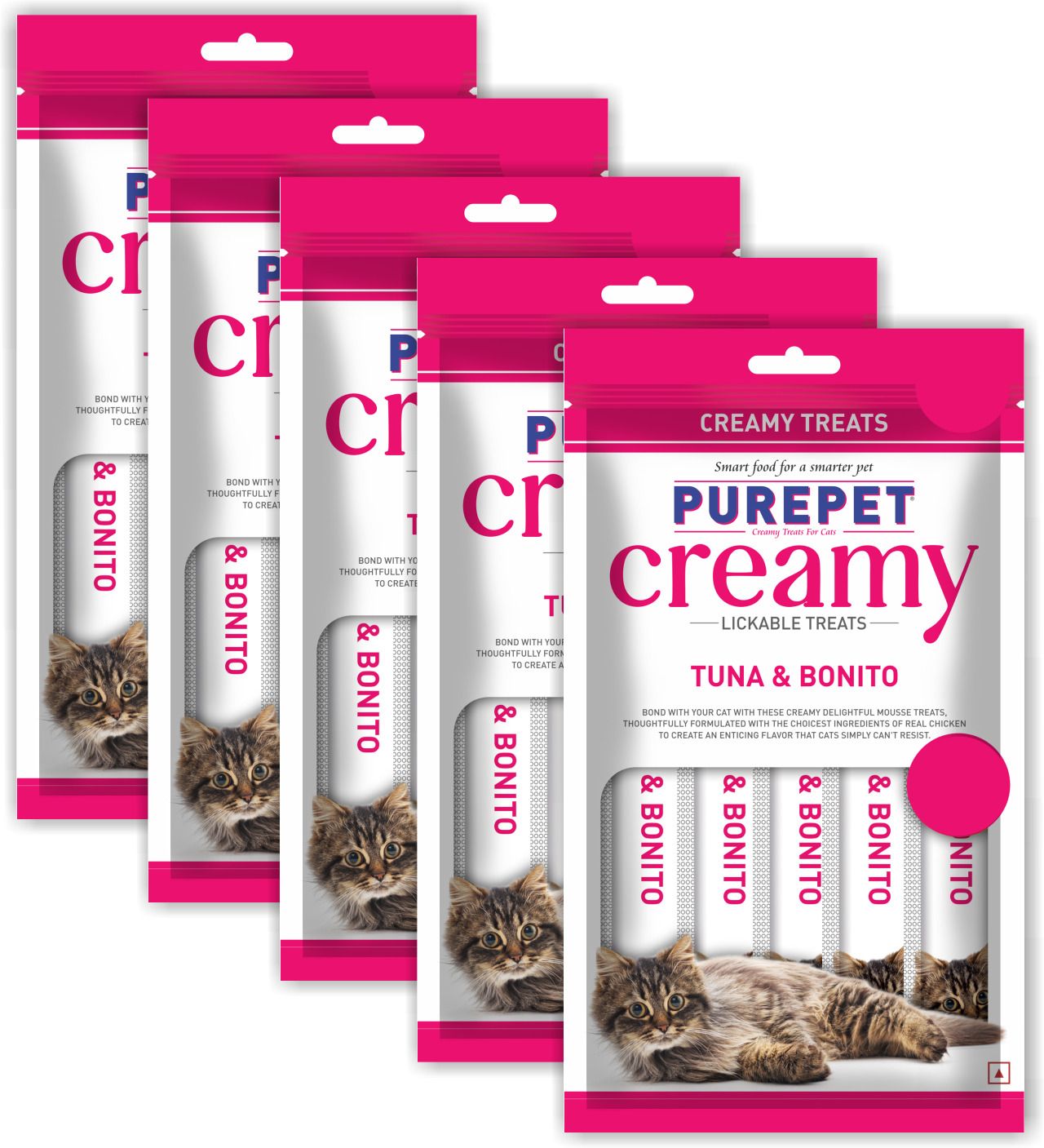 Creamy Lickable Treat Bonito and Tuna Cat Treat
