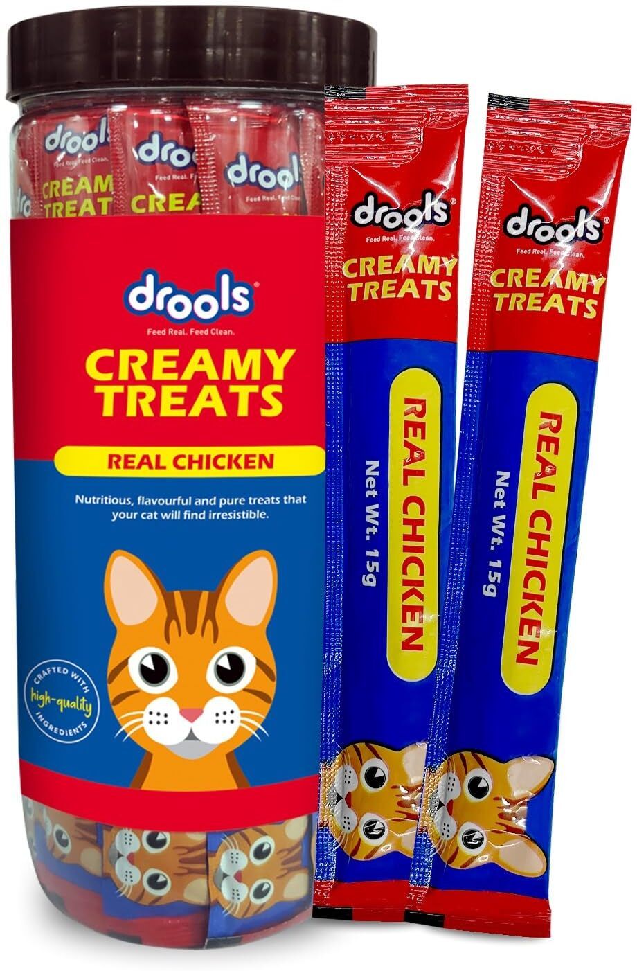 drools Creamy Lickable Real Chicken Cat Treat-picture-31