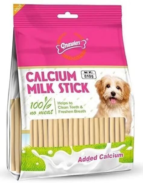 Gnawlers Gnawlers Calcium Milk Stick Dog Treats Milk Dog Treat-picture-40