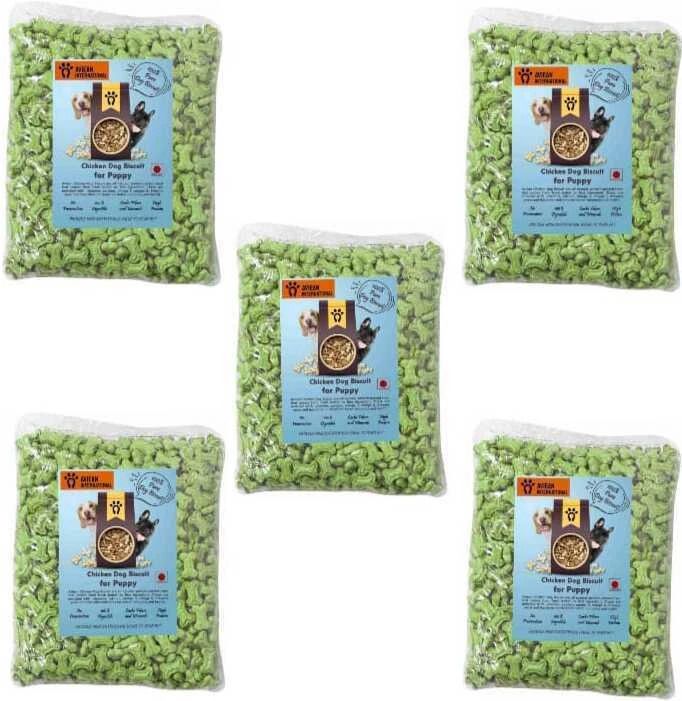 aviean international Real Oats Veg Dog Biscuits Puppy Biscuit All Dog Breeds Dog Treat (5kg) Oats Dog Treat-picture-41