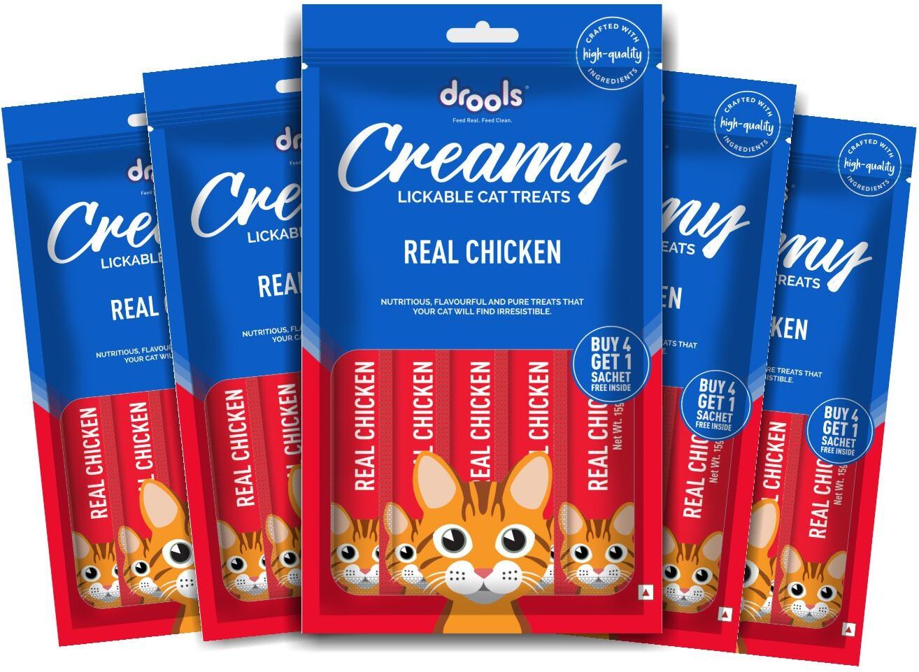 drools Creamy Lickable Treat Real Chicken Cat Treat-picture-38