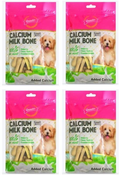 gnawlers Calcium Milk Bones Dog Treats Dental Health Support Milk Dog Treat-picture-21