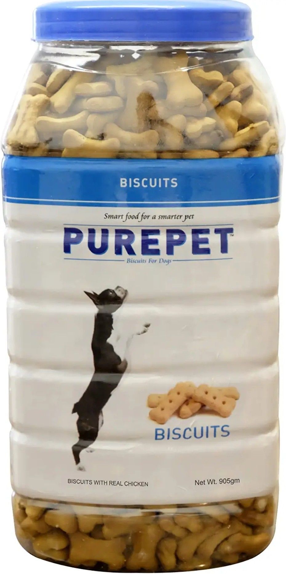 purepet Dog Biscuit Milk Flavour -Pack of 2 , Each contains 905 gram Milk Dog Treat-picture-15