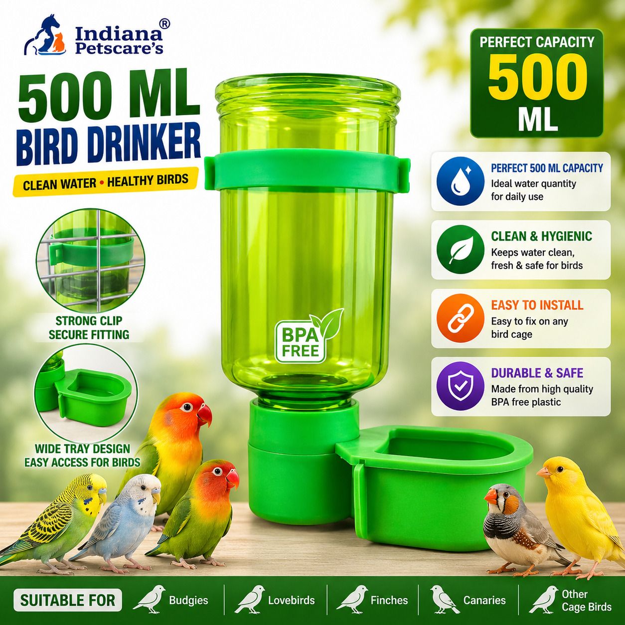 indiana petscare 500 ml Water Trough-picture-10