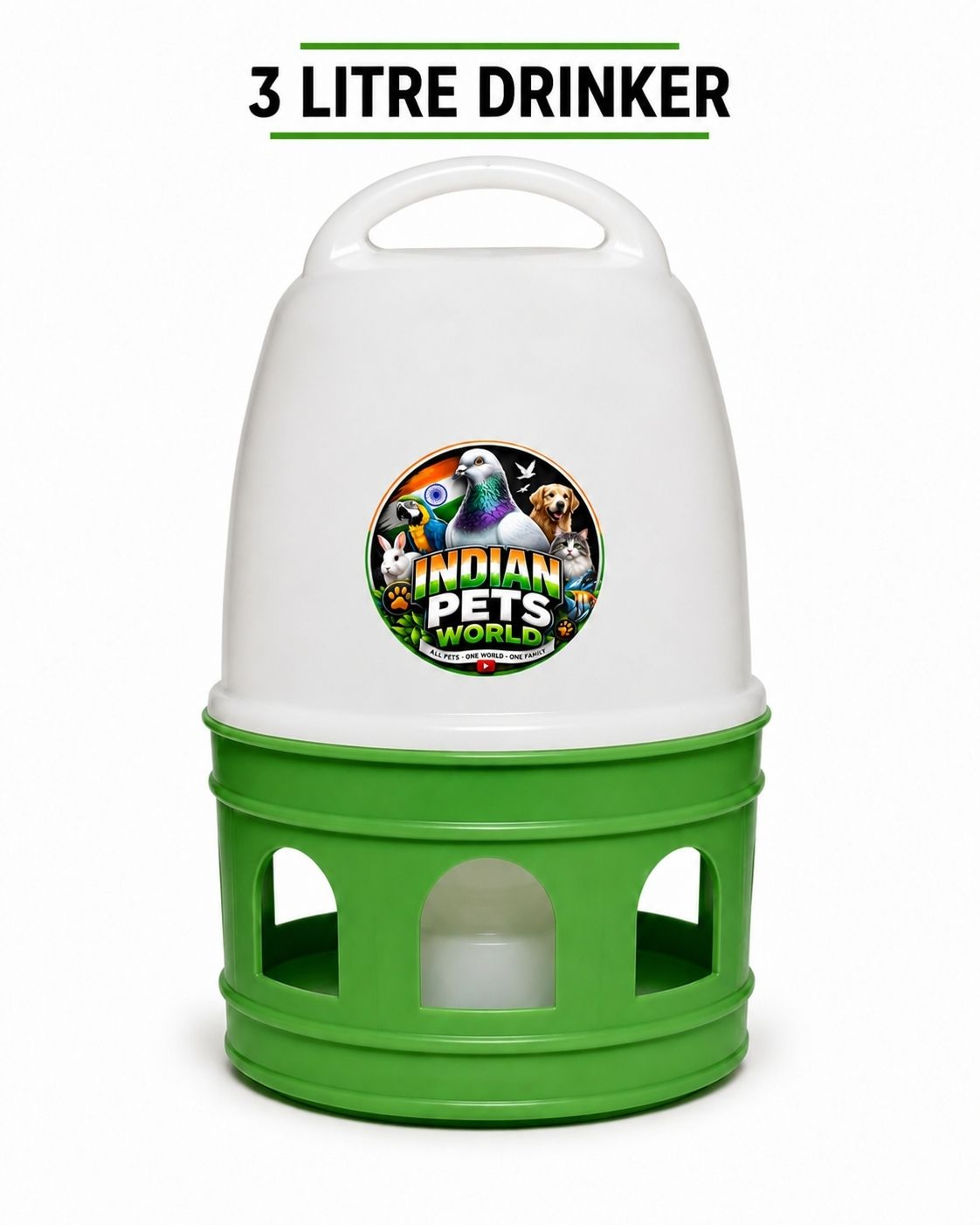 indian pets world 3 L Water Trough-picture-20