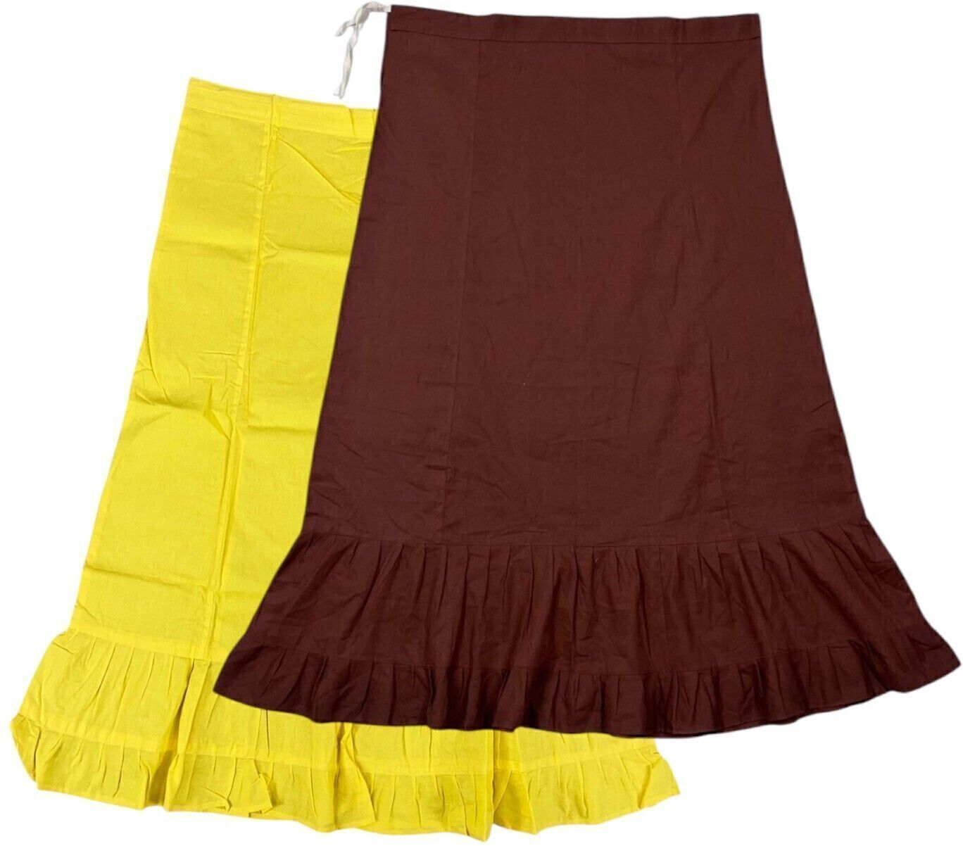 BELIZSSHOUSE 11-BE-W-JCC-L_DBRN Pure Cotton Petticoat-image-5