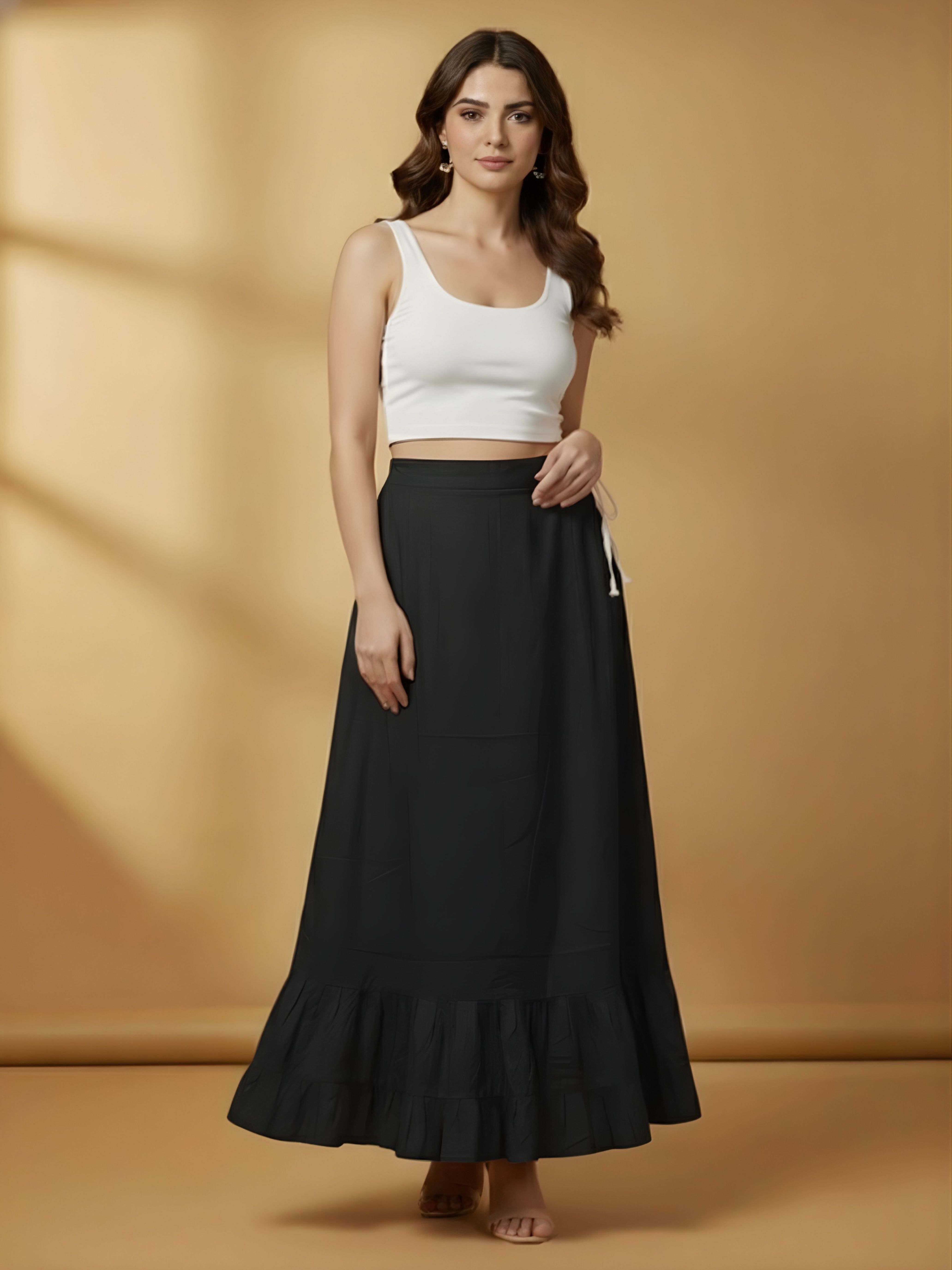 BELIZSSHOUSE 11-PRIME-DJ-018-BLACK Pure Cotton Petticoat-image-35