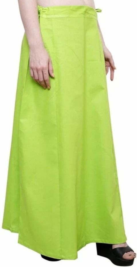 ASA Light green pure cotton petticoat Pure Cotton Petticoat-image-12