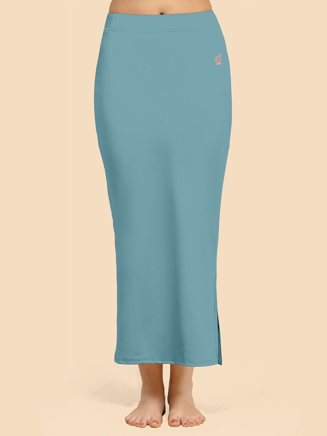 Trendmalls New.P02-Teal Lycra Blend Petticoat-picture-17