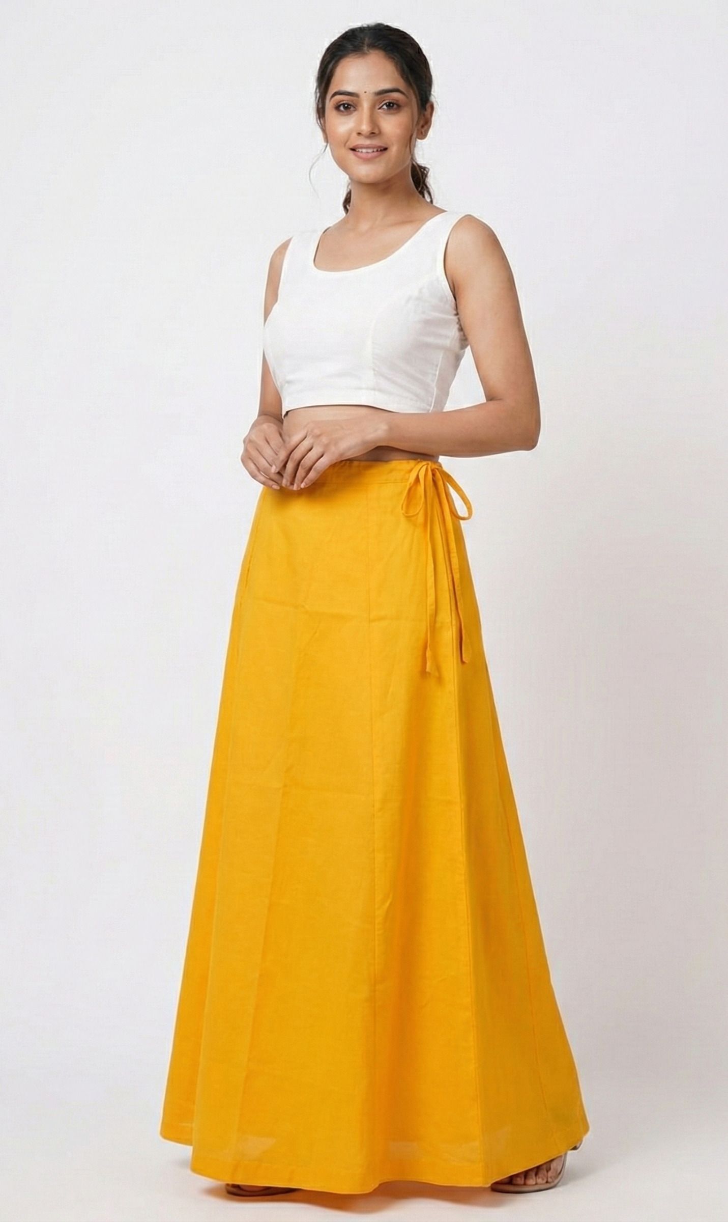 viraj Comfortable Pure Cotton Petticoat-image-14