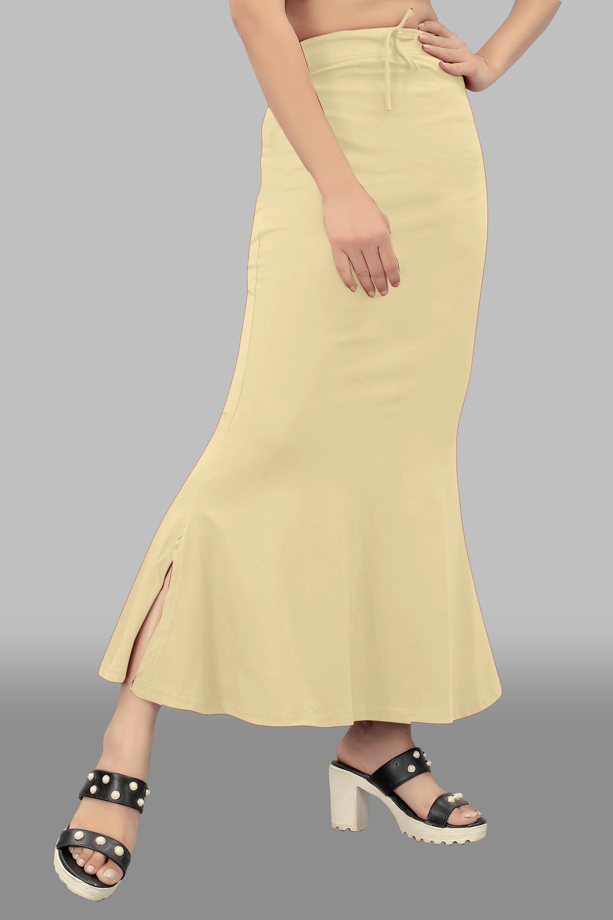 SHAYONAM FFK Chiku Fishskurat M Lycra Blend Petticoat-image-49