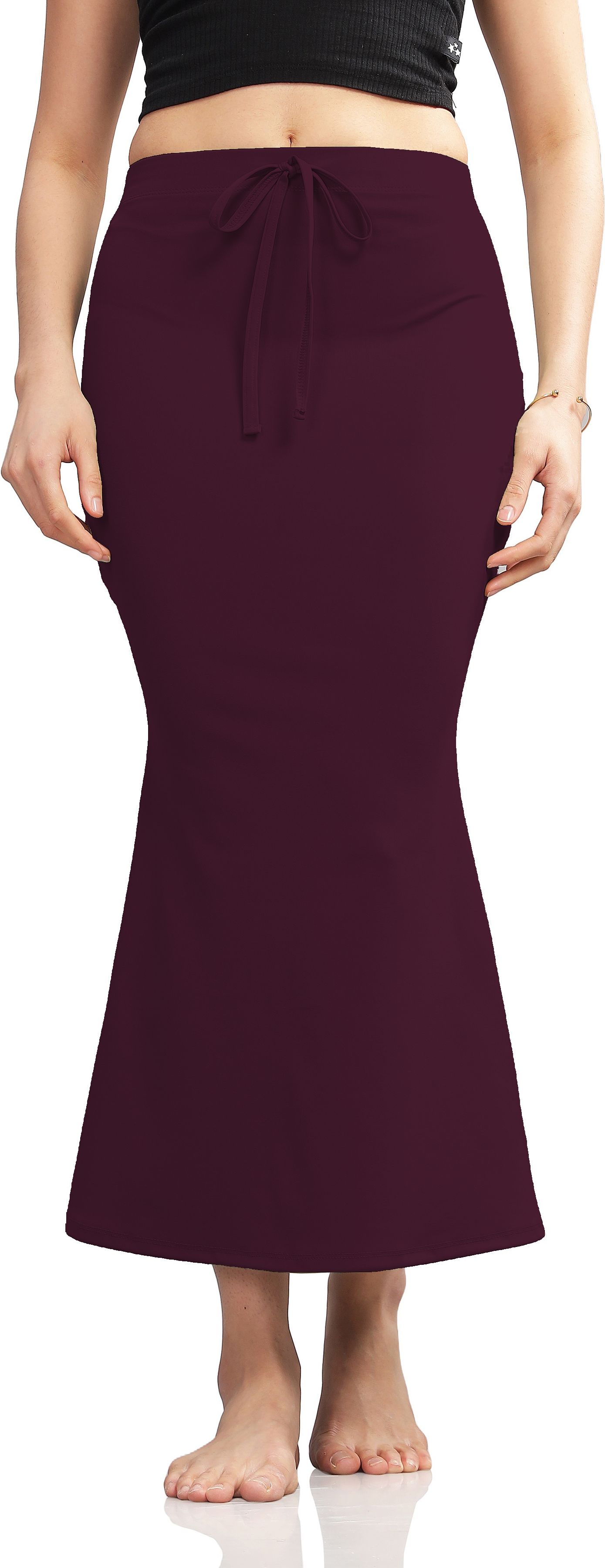 Jervin Purpal Petticoat Lycra Blend Petticoat-image-1