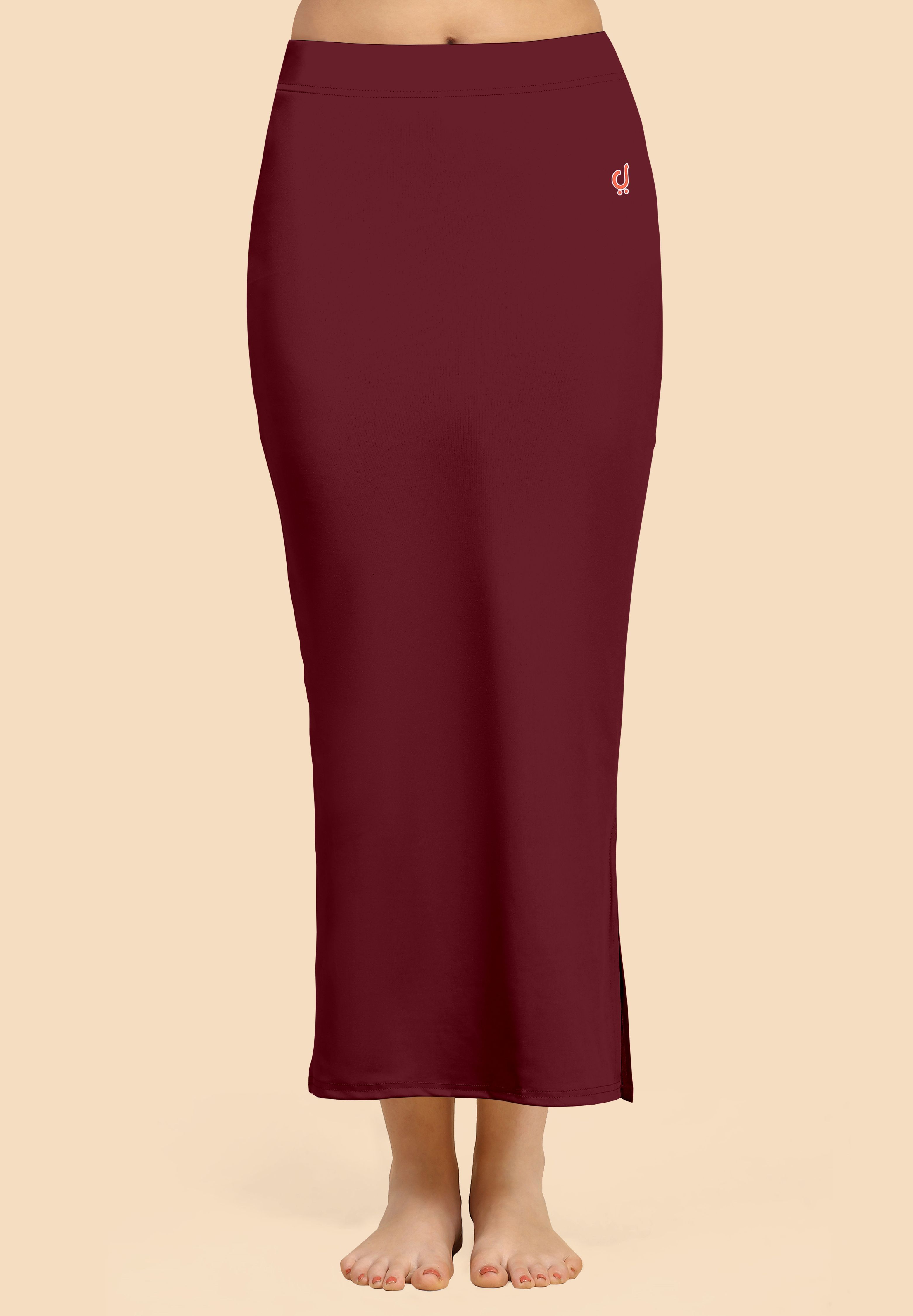 Trendmalls New.P02-Maroon Lycra Blend Petticoat-picture-18