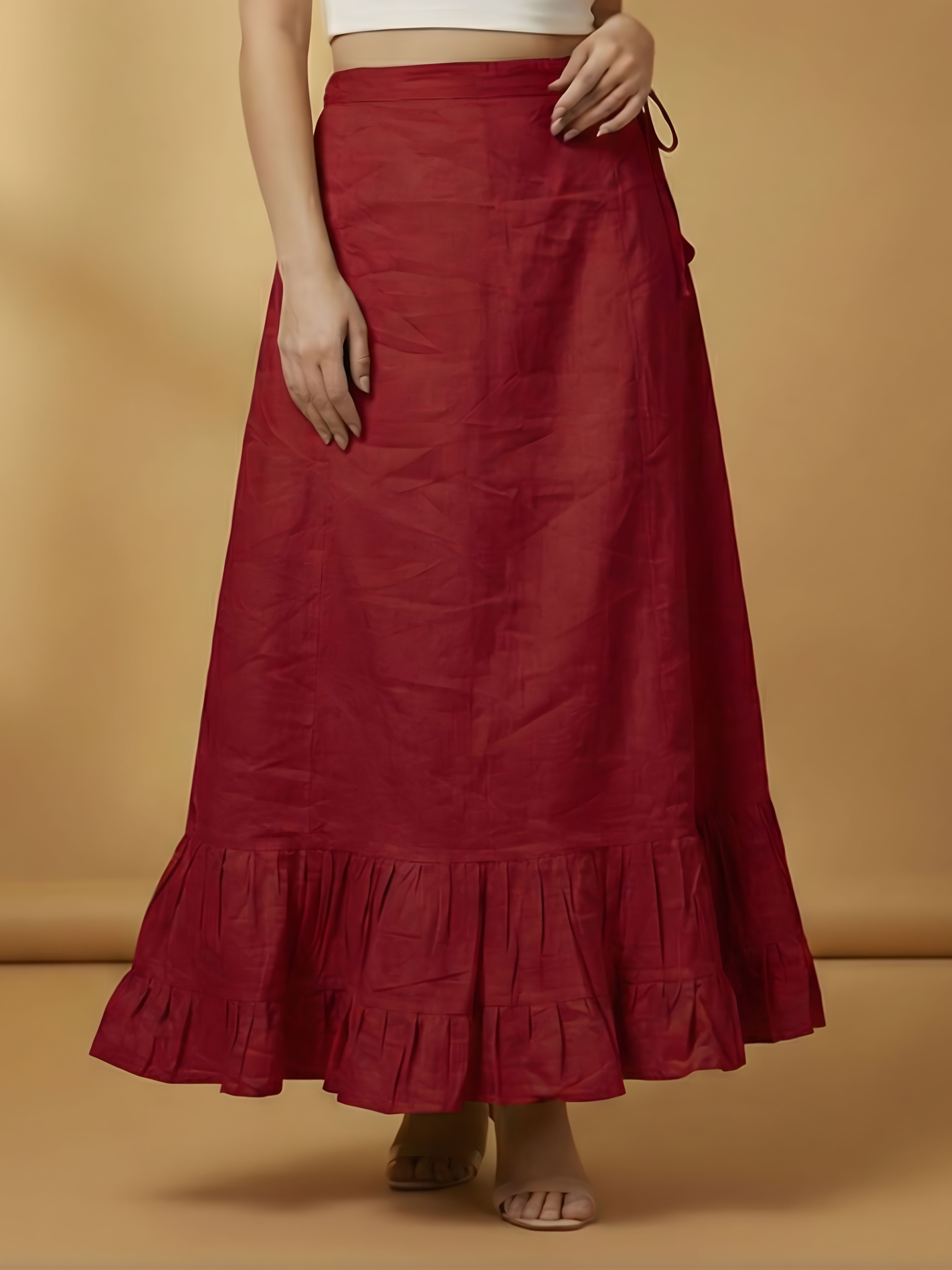 BELIZSSHOUSE 11-PRIME-DJ-074-OLD BRICK Pure Cotton Petticoat-image-34