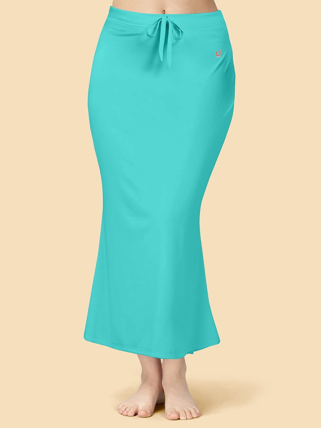 Trendmalls New.P01-SeaGreen Lycra Blend Petticoat-picture-35