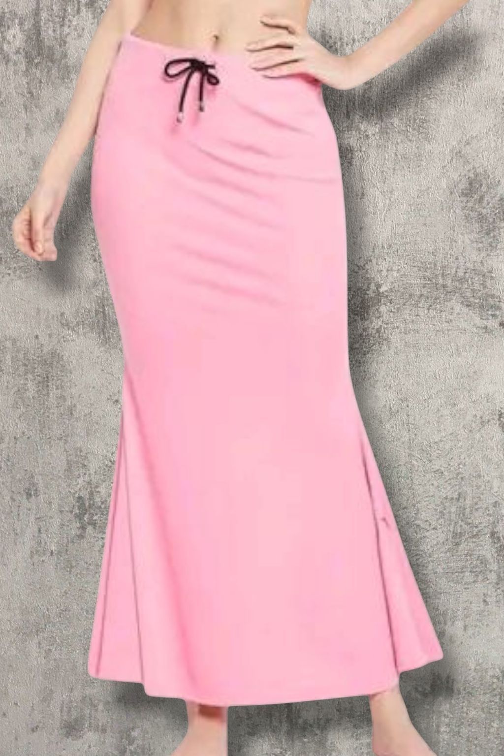 The Stanch Shapeware Pink MT0094 Lycra Blend Petticoat-image-29