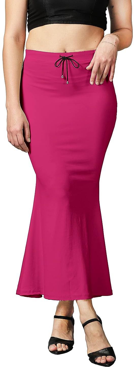 Woo THiNG Lycra blend Saree Shapewear Petticoat Lycra Blend Petticoat-picture-33
