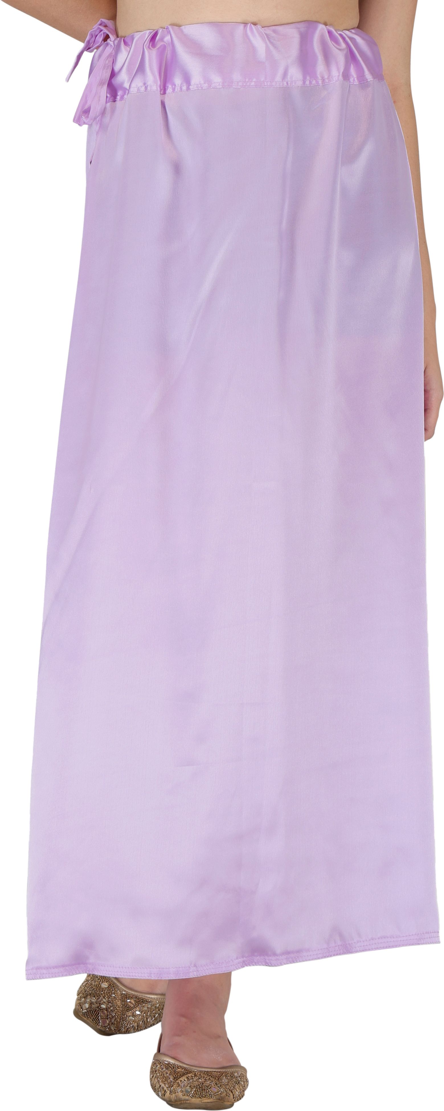 YMS LIGHTLAVENDERSATINSTRAIGHTFIT Satin Blend Petticoat-image-28