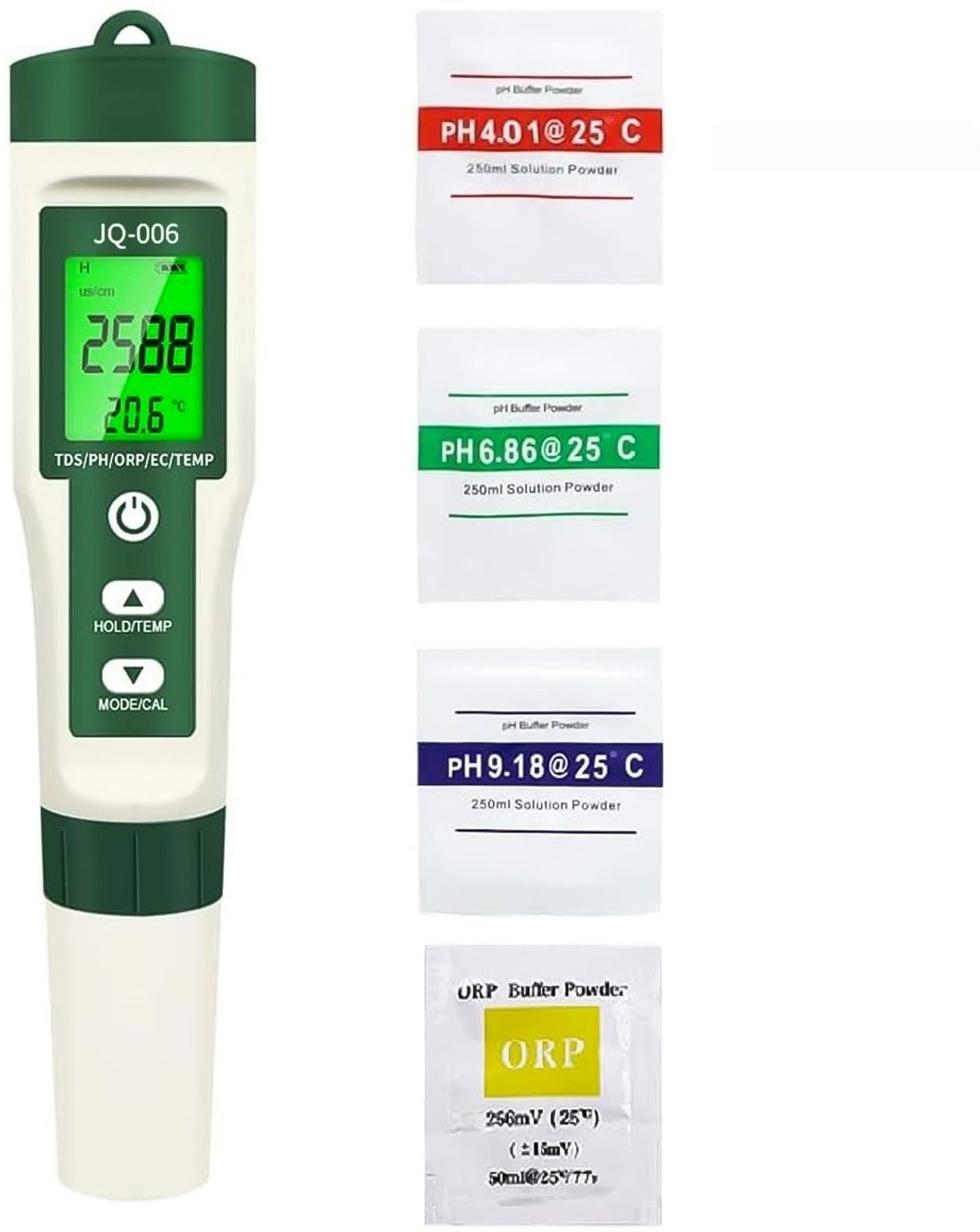 real instruments Digital Water Quality Tester 10 in 1 PH Meter with EC/TDS/Temperature/S.G/ORP pH/ISE/ORP Meter-picture-28
