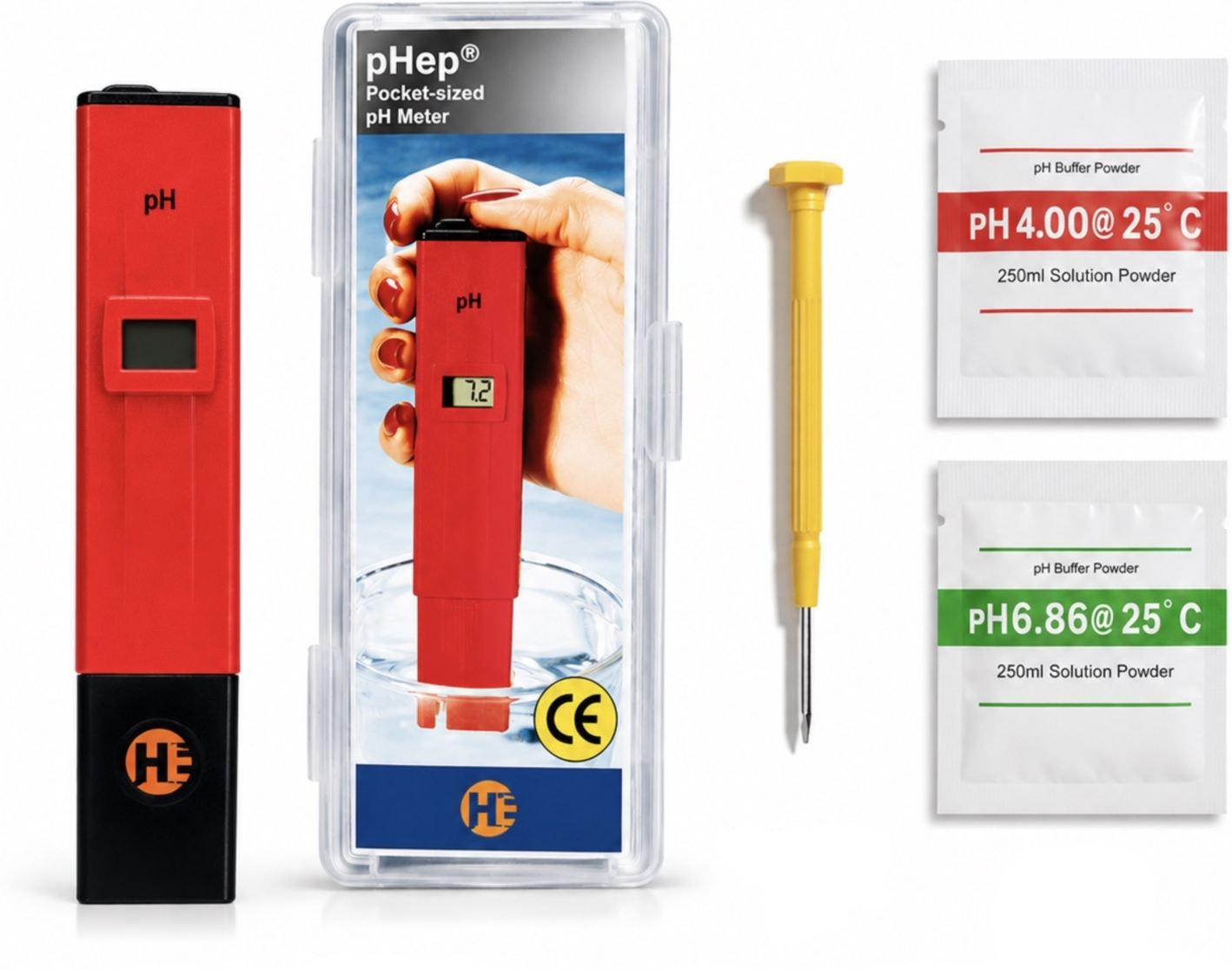 Digital pH Meter with Buffer Powder for RO Water & lab Testing Digital pH Meter-image-40