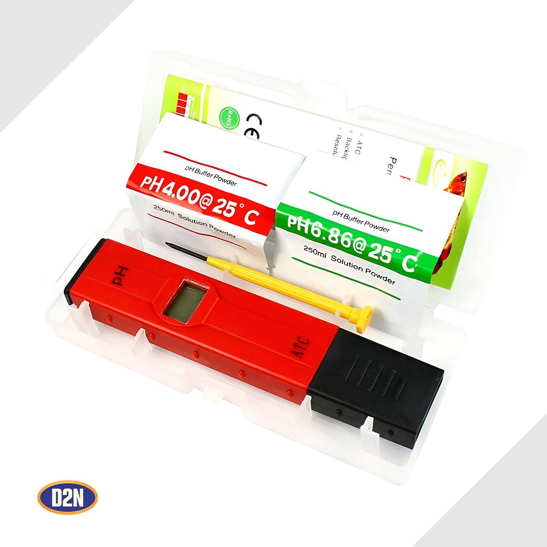 Hanna Digital Pocket pH Meter 0–14 Water-Soil-Aquarium & Hydroponic pH Tester 7 Digital pH Meter-image-22