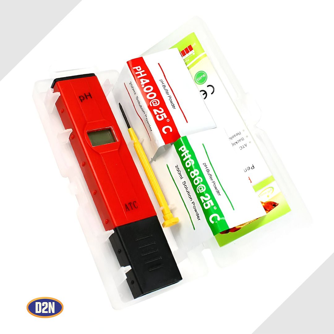 Hanna Digital Pocket pH Meter 0–14 Water-Soil-Aquarium & Hydroponic pH Tester 09 Digital pH Meter