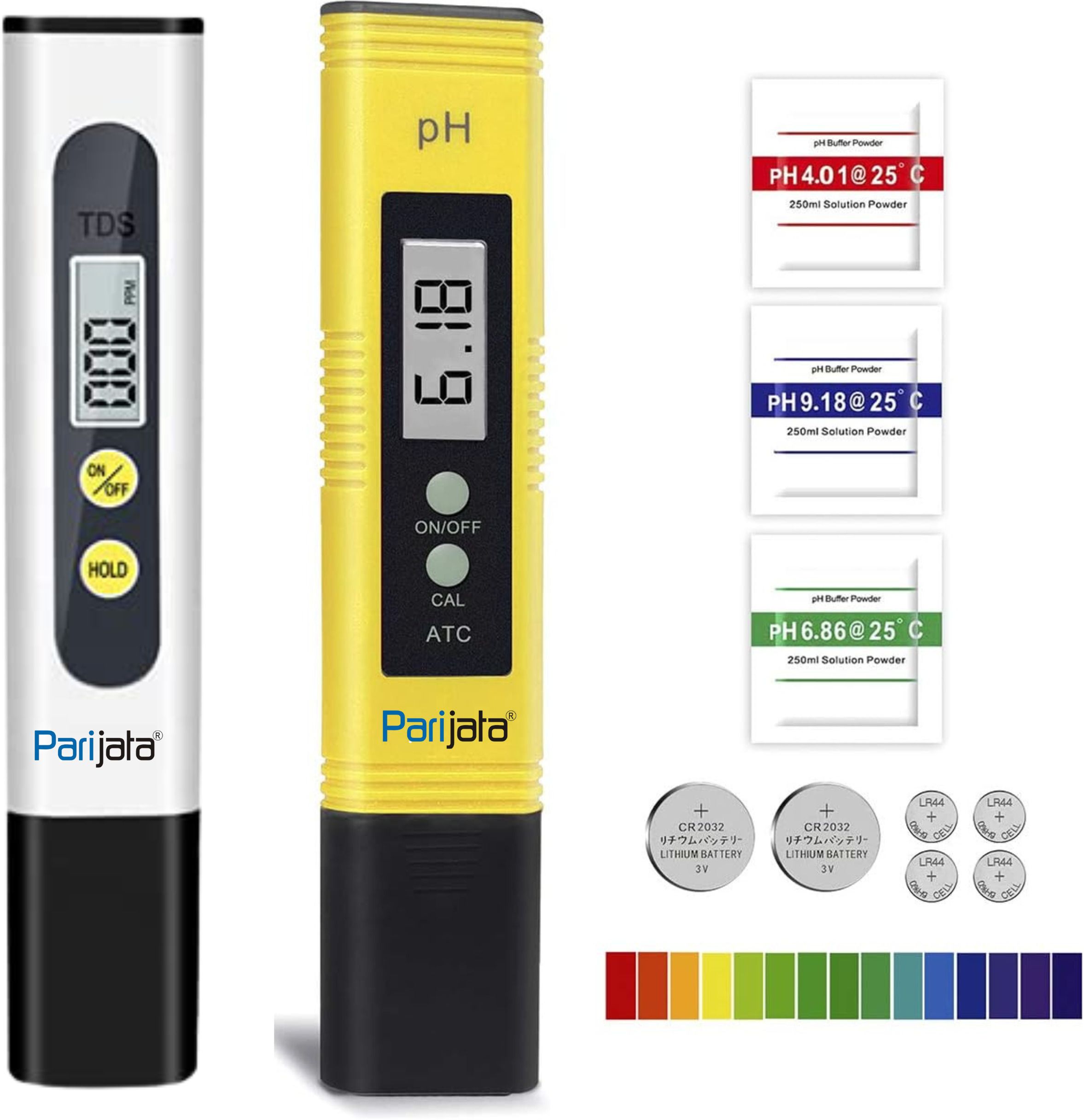 parijata Digital TDS Meter and PH Meter combo for water testing for commercial use Digital pH Meter-picture-17