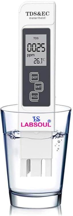 labsoul Digital 3-in-1 Water TDS EC & Temperature Meter Purity Tester with ATC Function pH Testers-picture-41