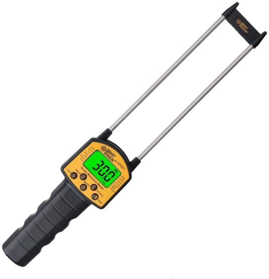 real instruments Digital For 14 Varieties of Grain Tester AR991 Grain Moisture Measurement Digital TDS Meter-picture-11