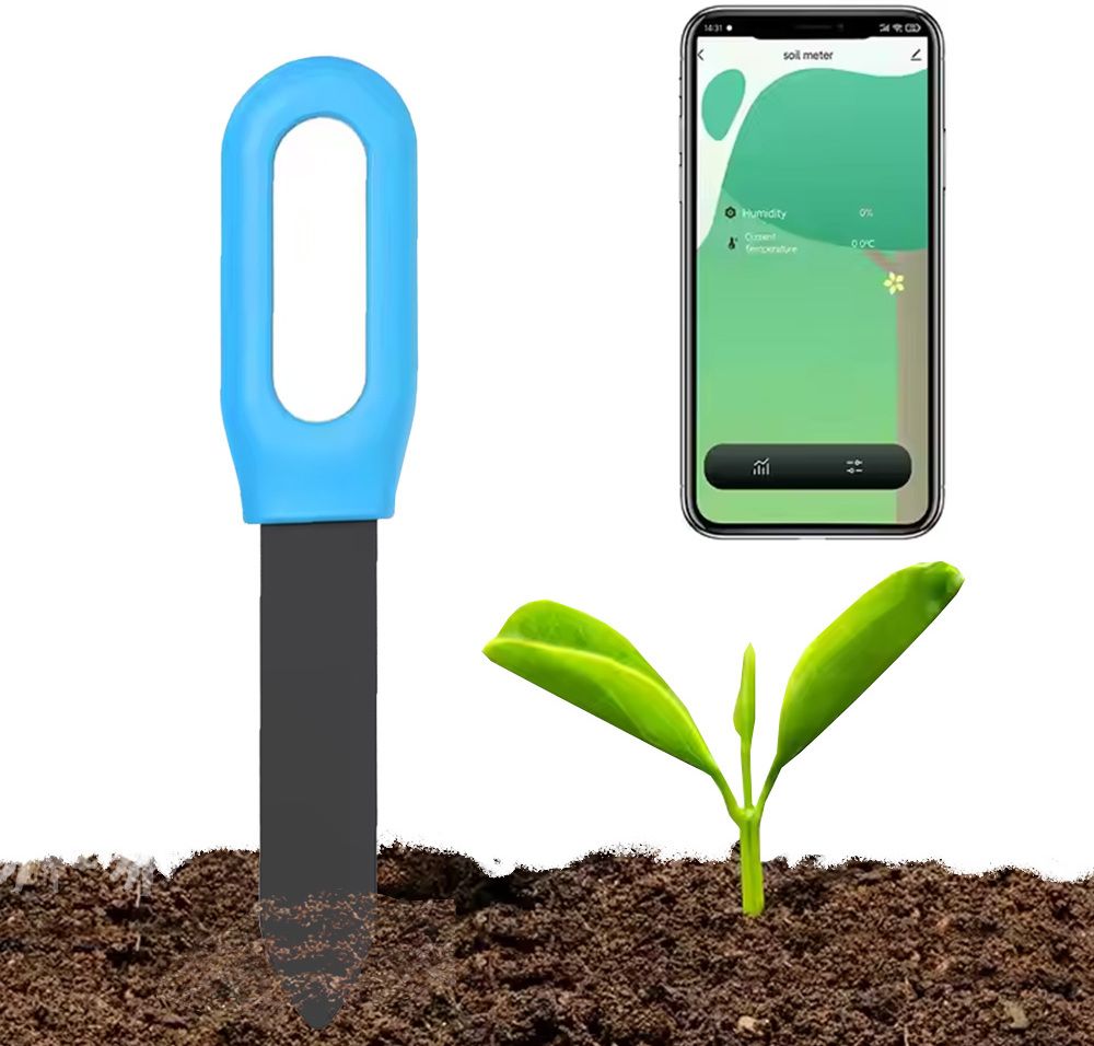 freshdcart Karomouj 2-in-1 Flower Plant Monitor with Wireless Connectivity & Silicone Case Soil PH Meter-picture-22