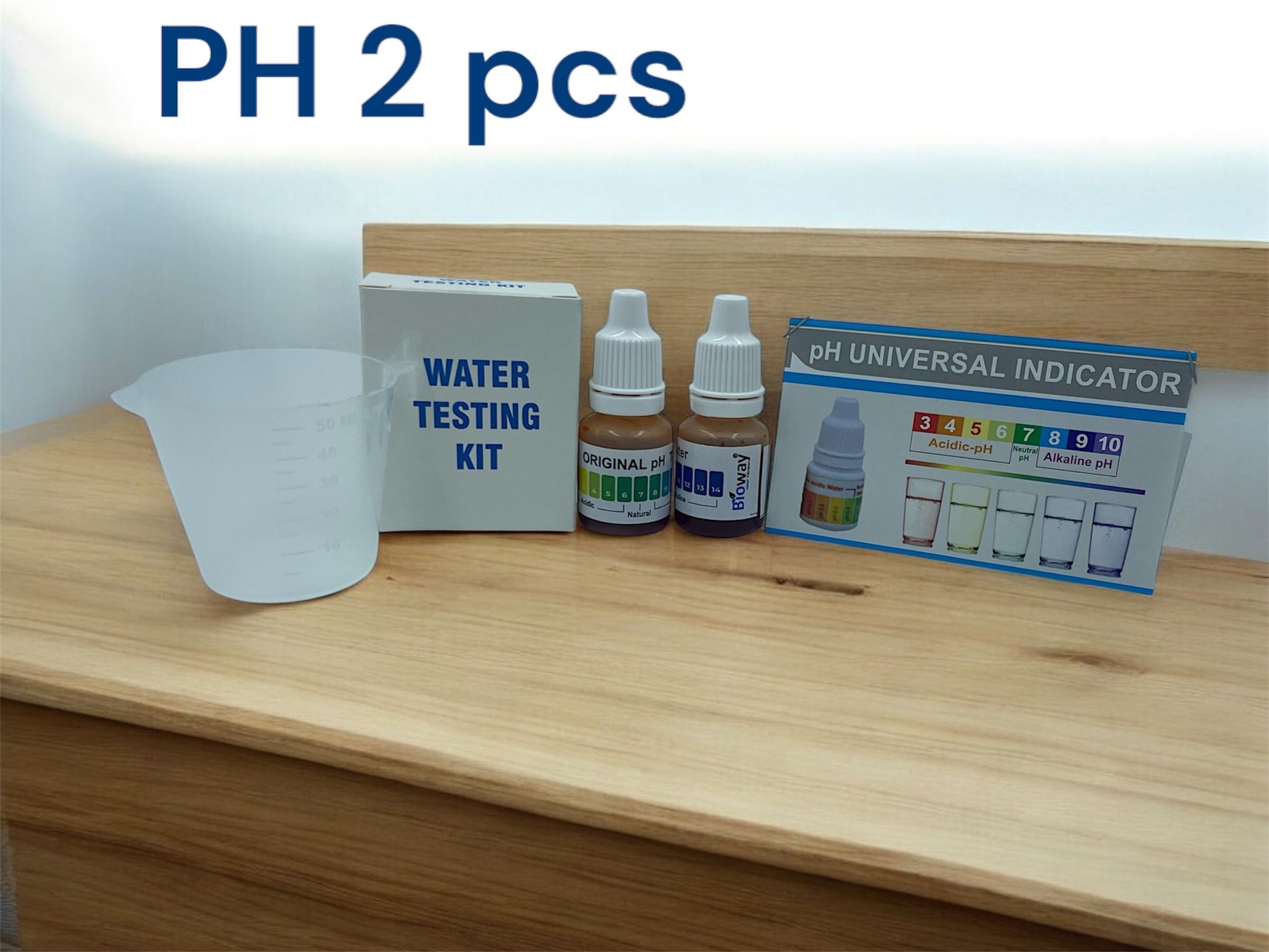 PH TESTING LIQUID SOLUTION KIT BOTTLE 2PCS FOR TESTING RO/OTHER WATER pH Testers-image-22