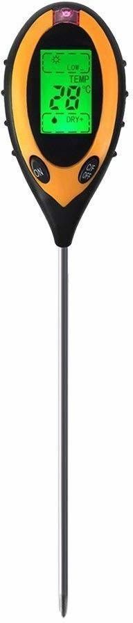 real instruments 4-in-1 Garden Soil Tester with Temperature & Moisture with Backlit LCD Display Soil PH Meter-picture-46
